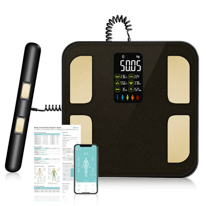 Smart Bioimpedance Scale – Advanced Body Composition Analyzer Digital Weight Scale with Bluetooth App