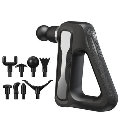 Electric Massage Gun – 32 Speed Levels, 4 Heads, Deep Tissue Muscle Massager for Full Body