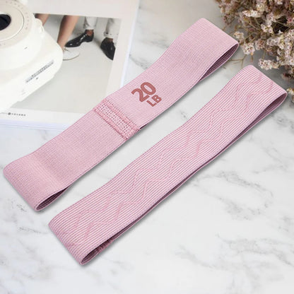 Booty Resistance Bands – Anti-Slip Elastic Workout Bands for Glutes, Thighs, Pilates, Yoga & Home Fitness