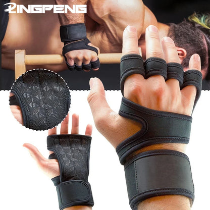 Training Sport Gloves for Men & Women – Weightlifting, Gym, Fitness & Bodybuilding Gloves with Wrist Support