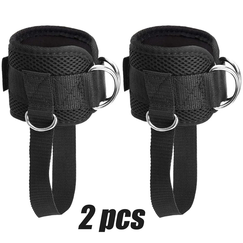 Ankle Strap for Cable Machine Kickbacks, Glute & Leg Workout, Hip Abductor Training, Adjustable Gym Cuffs