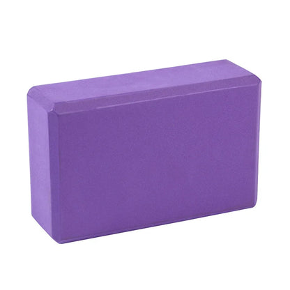 EVA Yoga Block – High Density Foam Brick for Training, Pilates, Stretching & Fitness Support