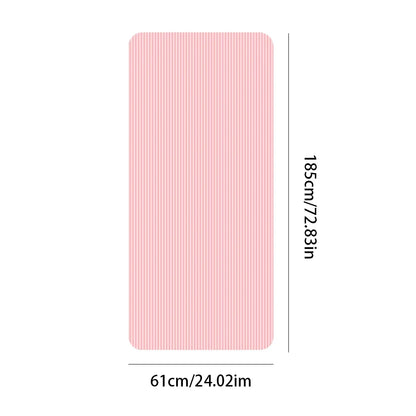 Yoga Mat Non-Slip Exercise Mat 10mm Thick | Solid Color Fitness & Pilates Mat for Home & Gym