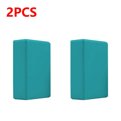 EVA Yoga Block – Solid Color High Density Foam Brick for Yoga, Pilates & Fitness Training – Non-Slip, Moisture-Proof Balance Block