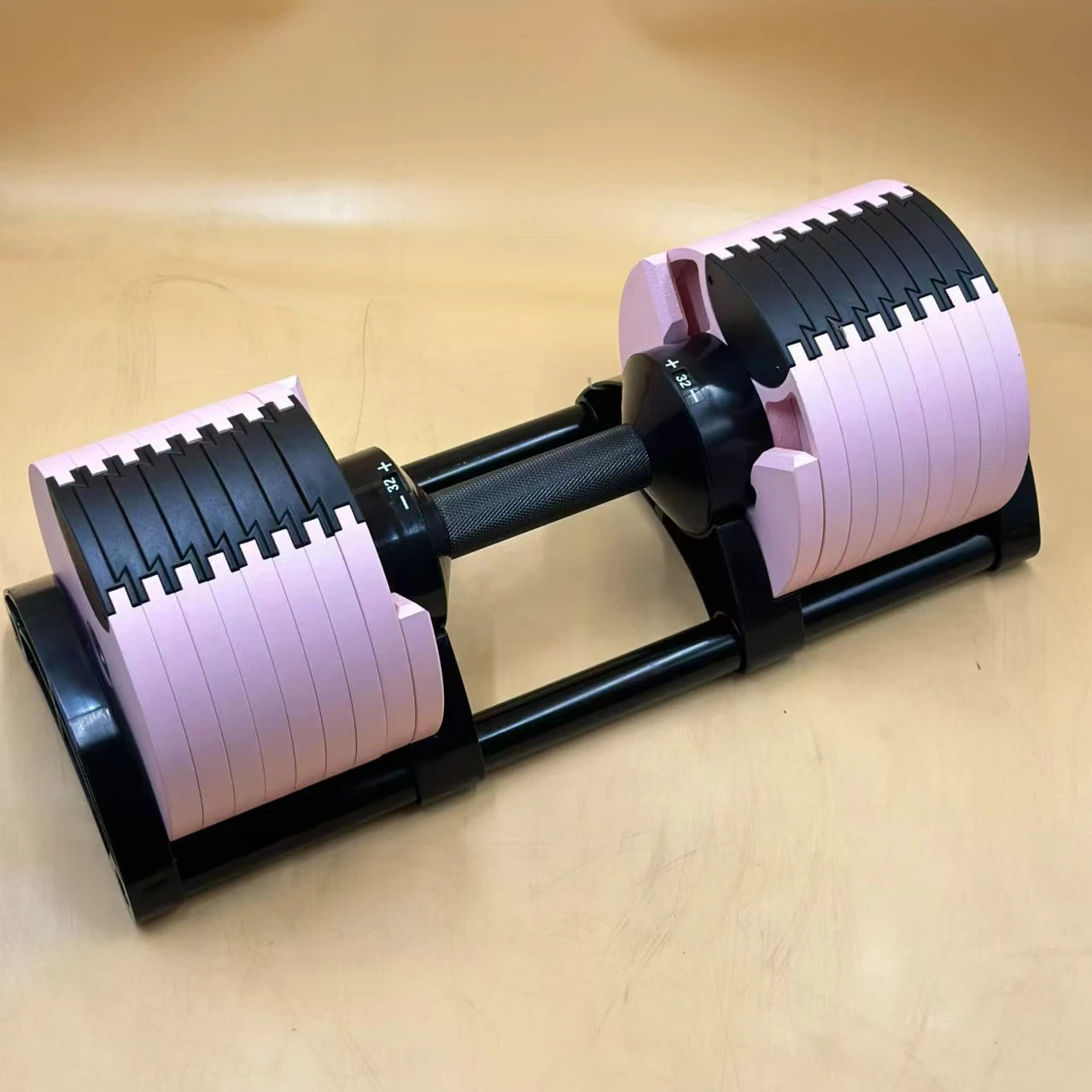 Adjustable Dumbbell Set – 2nd Generation Round Weights, 24kg/36kg, 2kg Increment, Home & Gym Fitness