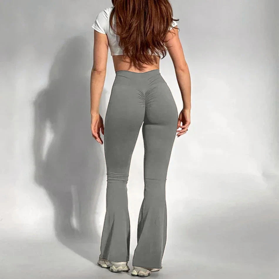 High Waist Yoga Leggings – Butt Lifting, Scrunch, Workout & Gym Pants