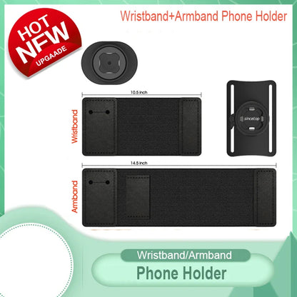 Sports Armband Phone Mount – Adjustable Running Arm Strap for iPhone & Android