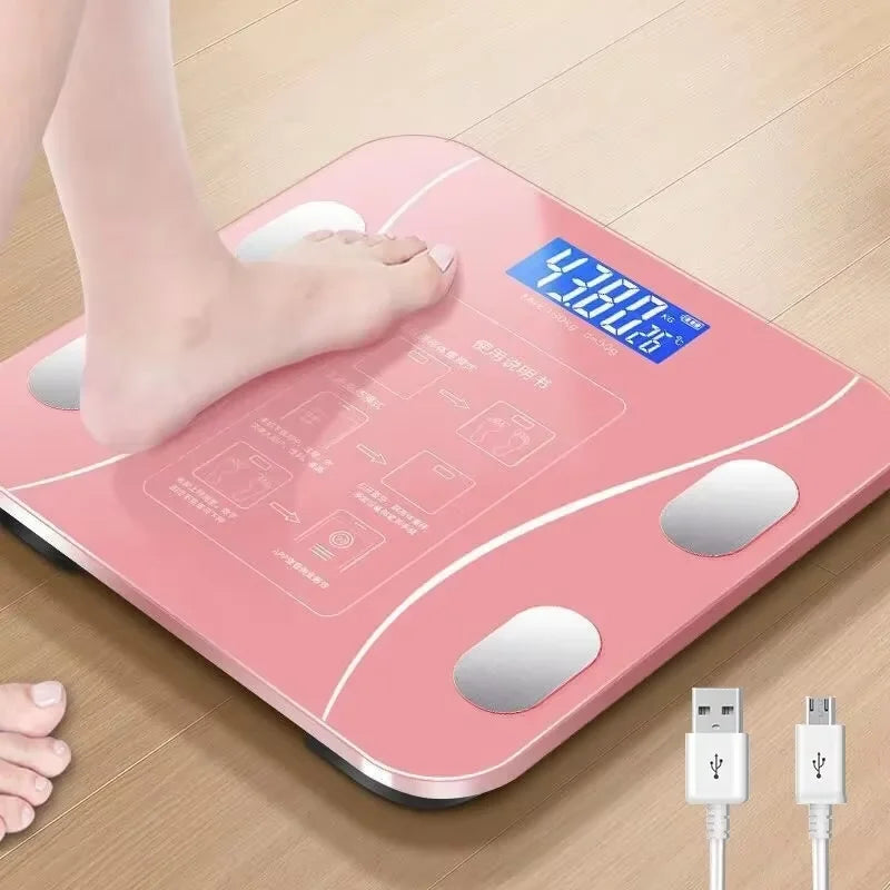 Smart APP Bluetooth Body Fat Scale – Digital Bathroom Weight Scale & Body Composition Analyzer