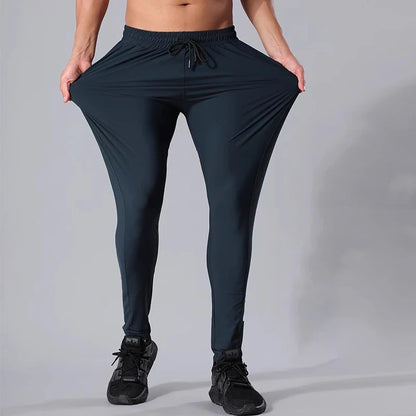 Men’s Slim-Fit Jogger Pants – Stretchy, Breathable, Lightweight Gym & Training Bottoms