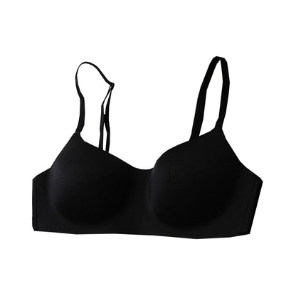 Seamless Wireless Push Up Bra for Women – Deep V Comfort Bralette | Everyday & Sports Support