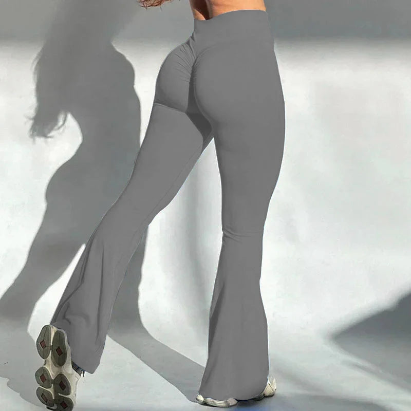 High Waist Yoga Leggings – Butt Lifting, Scrunch, Workout & Gym Pants