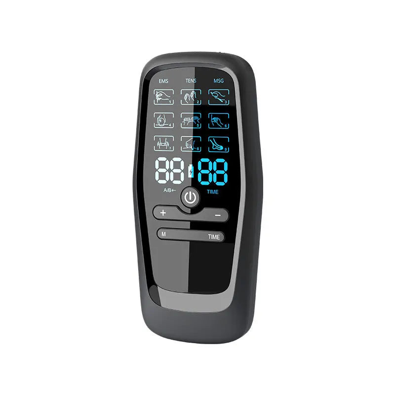EMS Muscle Stimulator TENS Unit | Low Frequency Pulse Digital Body Massager for Pain Relief & Relaxation