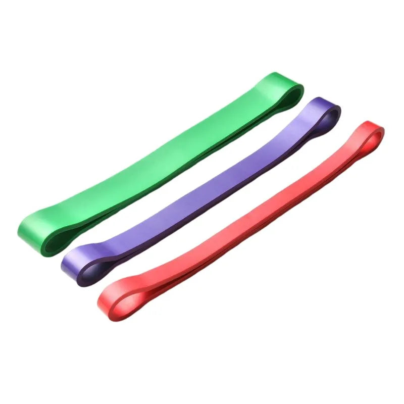 Latex Tube Resistance Bands – Short Mini Thick Circle, Door Anchor Assist, Fitness Pull Rope for Strength Training & Home Workouts