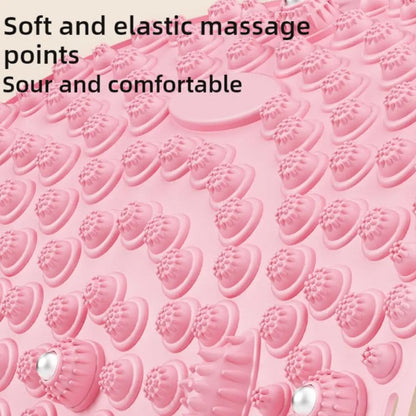 Foot Yoga Acupressure Massage Mat – Round Reflexology Board for Foot Pain Relief, Muscle Relaxation & Yoga Fitness