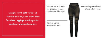 Sculpted Fit High Waist Leggings – Seamless Tummy Control & Push-Up Design