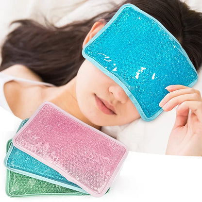 Hot & Cold Therapy Gel Packs – Reusable Ice & Heat Pack for Pain Relief, Fever, Headache & Injuries