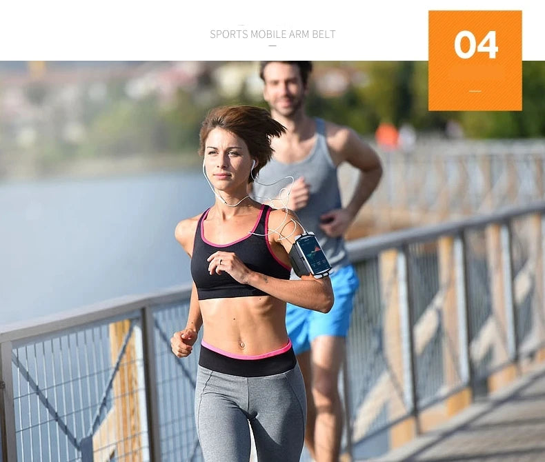 360° Rotatable Wristband Phone Holder – Universal Sports Armband for Running, Hiking & Biking