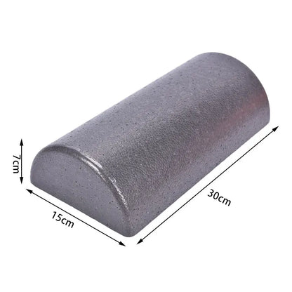 30CM Half Round Foam Roller for Massage, Yoga, Pilates & Balance Training – Durable EVA Fitness Pad