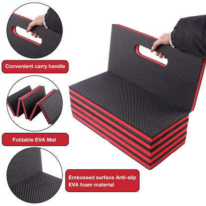 Foldable EVA Mat with Handles – Waterproof Mechanic Pad for Car Repair, Garage & Home Use