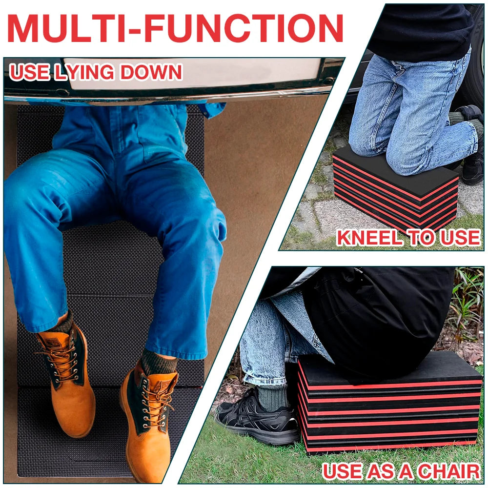 Foldable EVA Mat with Handles – Waterproof Mechanic Pad for Car Repair, Garage & Home Use
