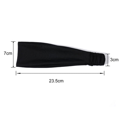 Sports Headband for Men & Women – Non-Slip Moisture-Wicking Sweatband for Running, Cycling & Gym