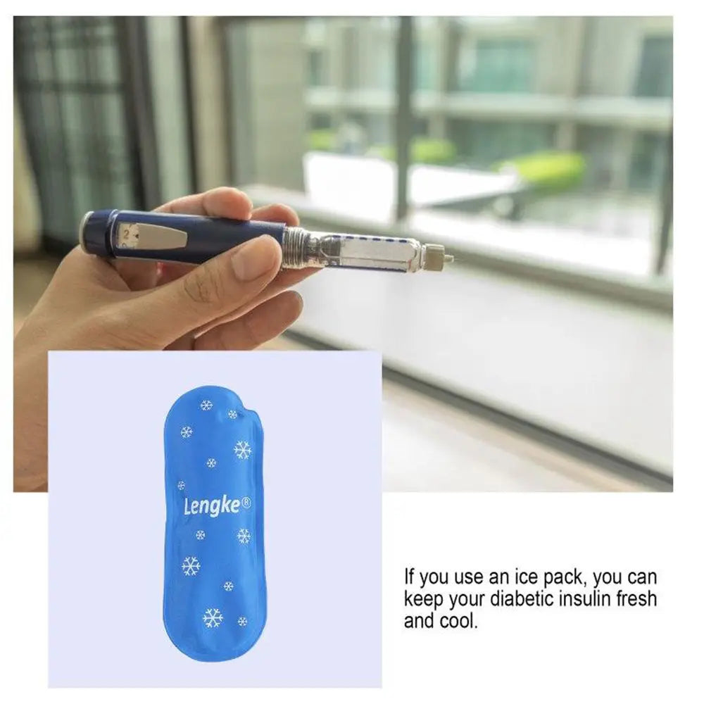 Insulin Cooler Bag | Thermal Insulated Gel Pack for Diabetic Medication & Travel