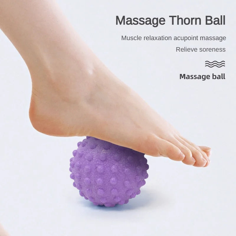 Durable TPE Spiky Massage Ball – Trigger Point Therapy for Foot, Hand & Back Pain Relief, Fitness & Plantar Fasciitis