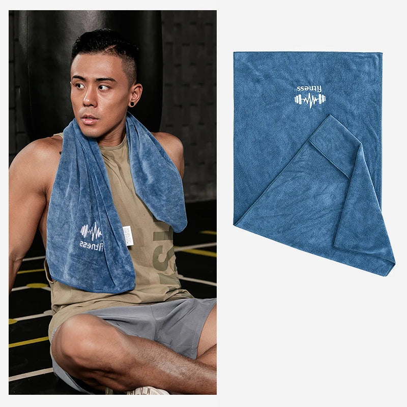 Quick-Dry Fitness Towel – Multifunctional Gym, Sports & Swimming Microfiber Towel