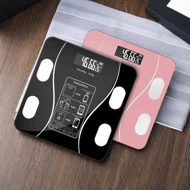 Smart APP Bluetooth Body Fat Scale – Digital Bathroom Weight Scale & Body Composition Analyzer