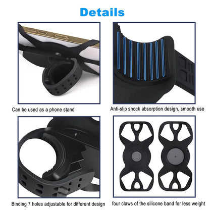360° Rotatable Running Armband Phone Holder – Adjustable Sports Wristband for 4–7 inch Smartphones