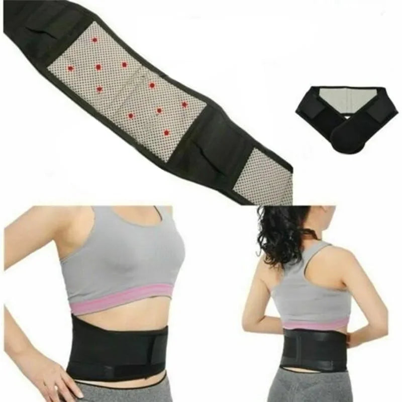 Adjustable Waist Trainer Belt – Back Support, Sweat & Slimming for Gym & Fitness