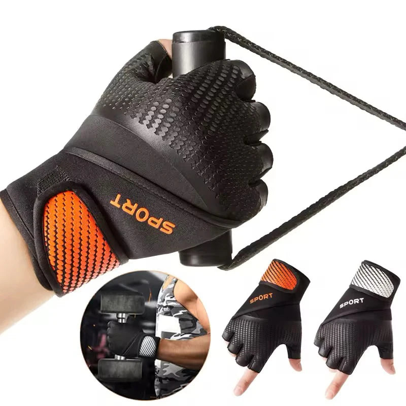 Workout Gloves – Weight Lifting Gym Gloves with Wrist Wrap Support, Full Palm Protection & Extra Grip