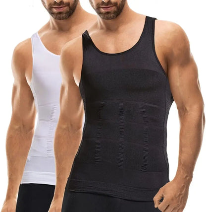 Men’s Slimming Compression Tank | Body Shaper Vest for Workout