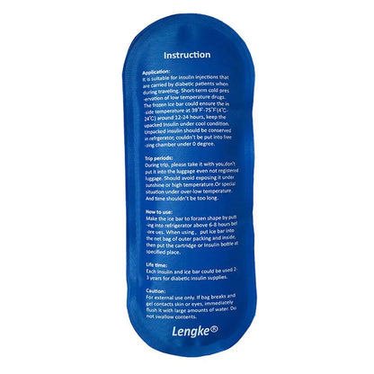 Insulin Cooler Bag | Thermal Insulated Gel Pack for Diabetic Medication & Travel