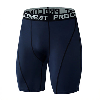 Men's Compression Gym Shorts with Pockets | Athletic Workout Leggings