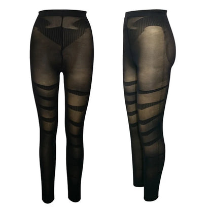 Sculpted Fit High Waist Leggings – Seamless Tummy Control & Push-Up Design