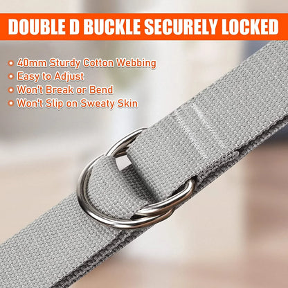 Pull Up Assistance Bands Set – Adjustable Resistance Straps with Knee/Feet Support