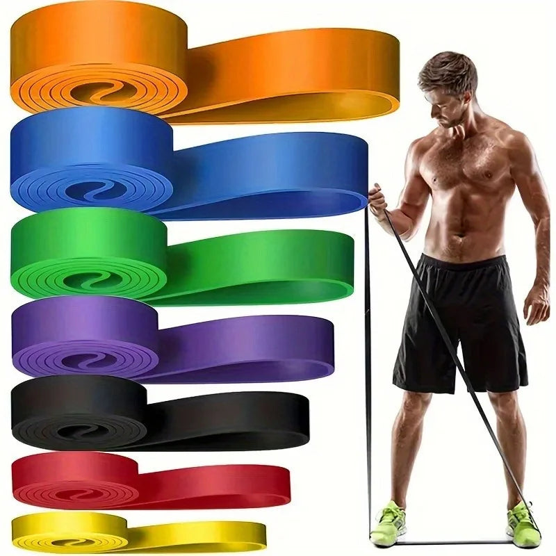 Resistance Band Set – Heavy-Duty Pull Up Assistance Bands for Strength Training, CrossFit, Powerlifting & Physical Therapy