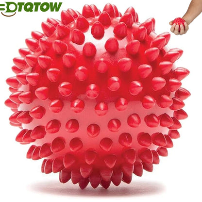 1Pc Spiky Massage Ball – Lacrosse Therapy Ball for Trigger Point, Deep Tissue & Muscle Relief