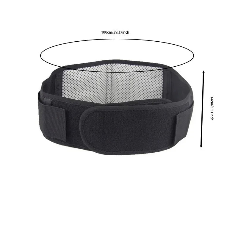 Adjustable Waist Trainer Belt – Back Support, Sweat & Slimming for Gym & Fitness