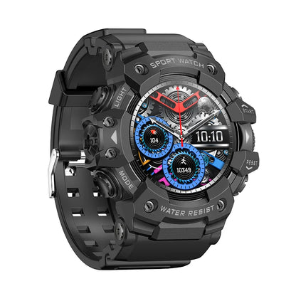 Multi-Functional Bluetooth Smart Watch – Heart Rate, Blood Pressure, Fitness Tracker, Outdoor Explorer