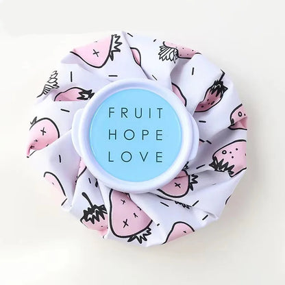 Cartoon Hot & Cold Compress Bag – Reusable Water-Filled Ice Pack for Kids & Adults Pain Relief