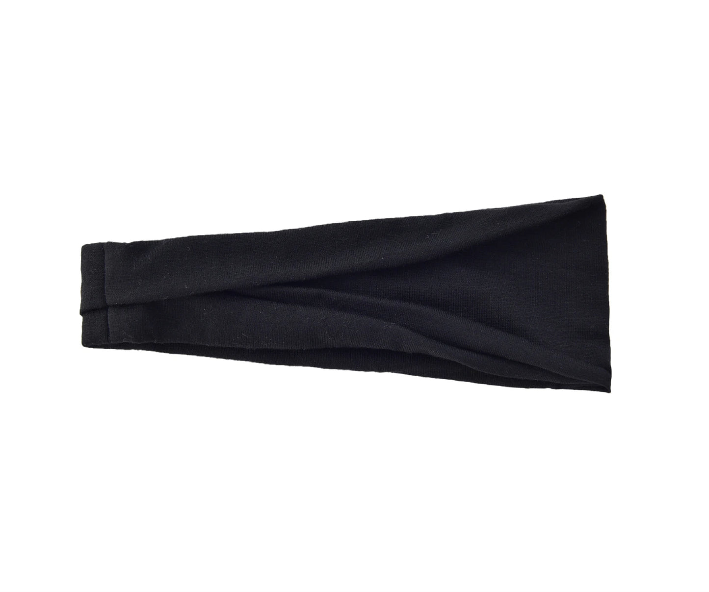 Women’s Solid Turban Headband – Elastic Yoga Hairband, Fashion & Makeup Styling