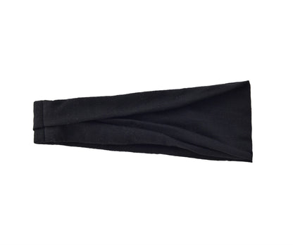 Women’s Solid Turban Headband – Elastic Yoga Hairband, Fashion & Makeup Styling