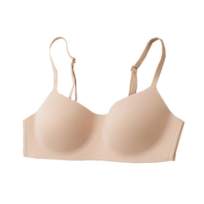 Seamless Wireless Push Up Bra for Women – Deep V Comfort Bralette | Everyday & Sports Support