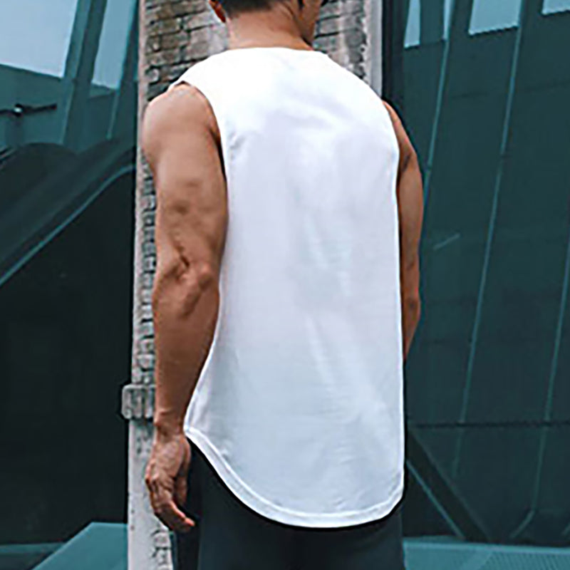 Summer Gym Tank Top Men Mesh Clothing Quick Dry Bodybuilding Sleeveless T Shirt Fitness Singlets Basketball Sports Muscle Vest