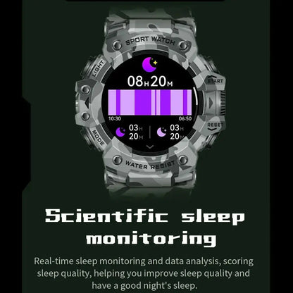 Multi-Functional Bluetooth Smart Watch – Heart Rate, Blood Pressure, Fitness Tracker, Outdoor Explorer
