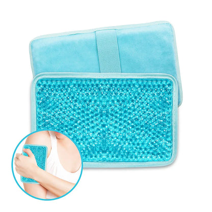 Hot & Cold Therapy Gel Packs – Reusable Ice & Heat Pack for Pain Relief, Fever, Headache & Injuries