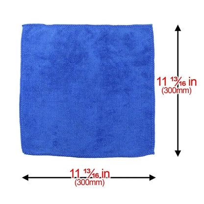 "1–20pcs Microfiber Cleaning Towels – Car Wash, Drying & Household Quick-Dry Cloths"