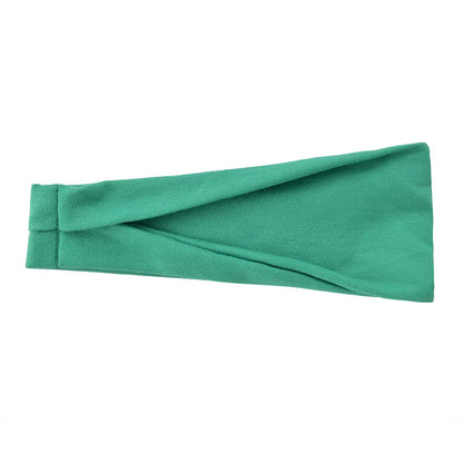 Women’s Solid Turban Headband – Elastic Yoga Hairband, Fashion & Makeup Styling